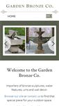 Mobile Screenshot of gardenbronze.co.nz